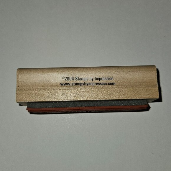 VTG Piano Keys Keyboard Rubber Stamp 2004 Stamps by Impression - Picture 4 of 7